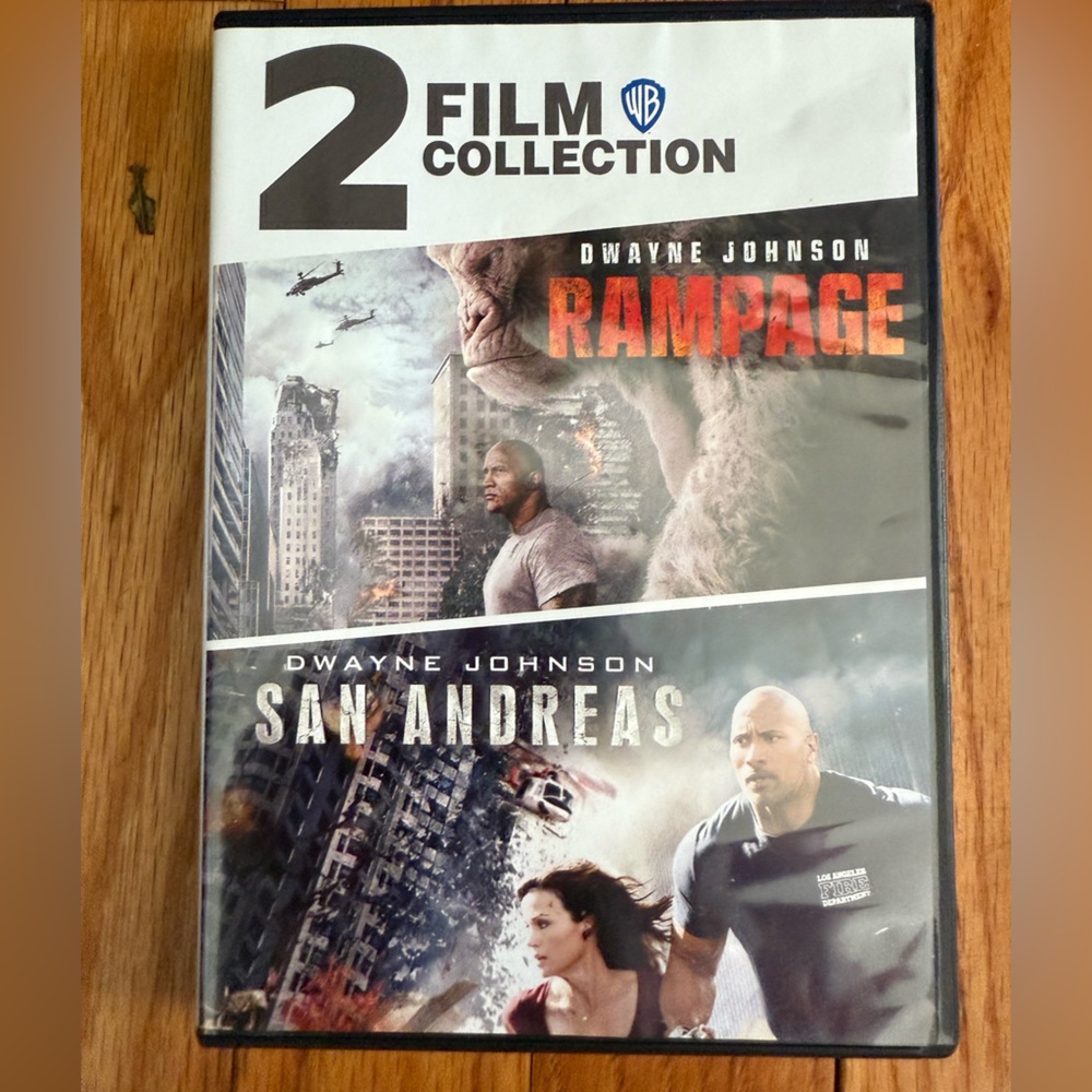 Warner Bros. Dwayne Johnson DVD Collection